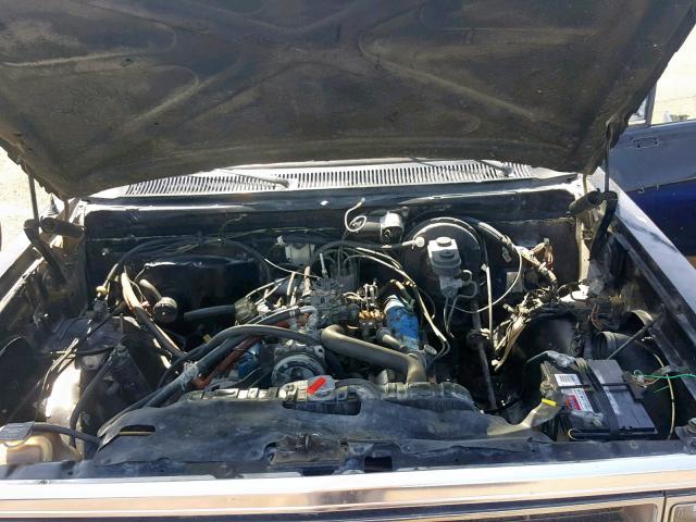 1B4GD12T2FS609987 - 1985 DODGE RAMCHARGER BLACK photo 7