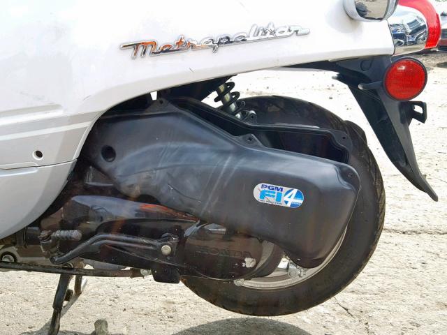 LALAF7013F3203754 - 2015 HONDA NCH50 WHITE photo 7