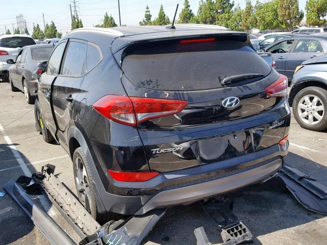 KM8J33A20GU263343 - 2016 HYUNDAI TUCSON LIM BLACK photo 3