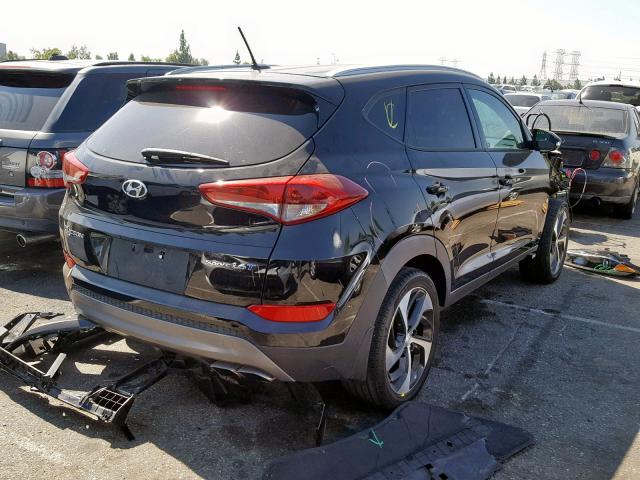 KM8J33A20GU263343 - 2016 HYUNDAI TUCSON LIM BLACK photo 4