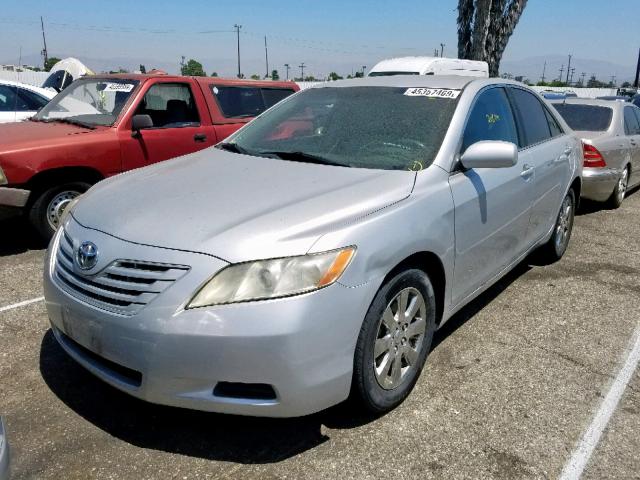 4T1BE46K67U709508 - 2007 TOYOTA CAMRY NEW SILVER photo 2