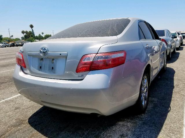 4T1BE46K67U709508 - 2007 TOYOTA CAMRY NEW SILVER photo 4