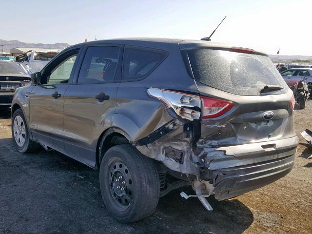 1FMCU0F72DUD70110 - 2013 FORD ESCAPE S GRAY photo 3