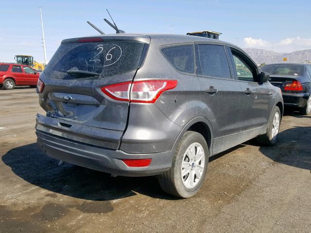 1FMCU0F72DUD70110 - 2013 FORD ESCAPE S GRAY photo 4