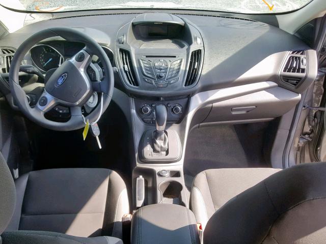 1FMCU0F72DUD70110 - 2013 FORD ESCAPE S GRAY photo 9