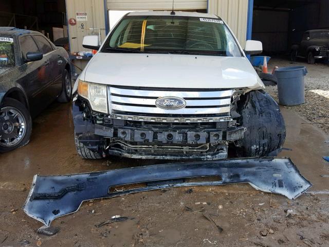 2FMDK39C39BA30157 - 2009 FORD EDGE LIMIT WHITE photo 9