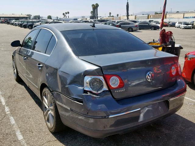 WVWJM7AN7AP028852 - 2010 VOLKSWAGEN PASSAT KOM GRAY photo 3