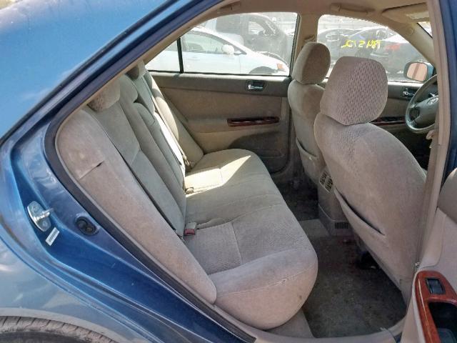 4T1BE30K73U776079 - 2003 TOYOTA CAMRY LE BLUE photo 6