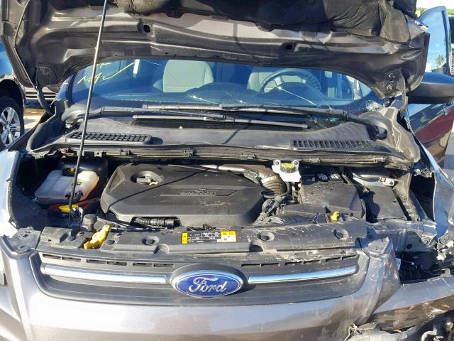 1FMCU0GX0DUC78542 - 2013 FORD ESCAPE SE GRAY photo 7