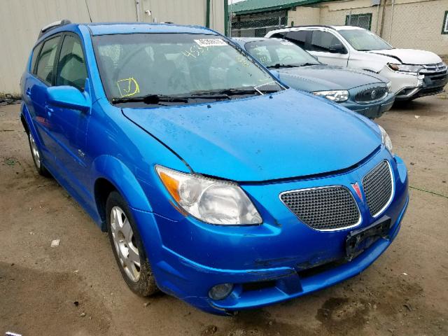 5Y2SL65867Z433510 - 2007 PONTIAC VIBE BLUE photo 1