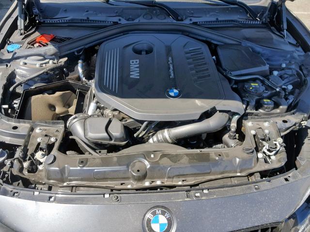 WBA4J5C51JBF07210 - 2018 BMW 440I GRAN CHARCOAL photo 7
