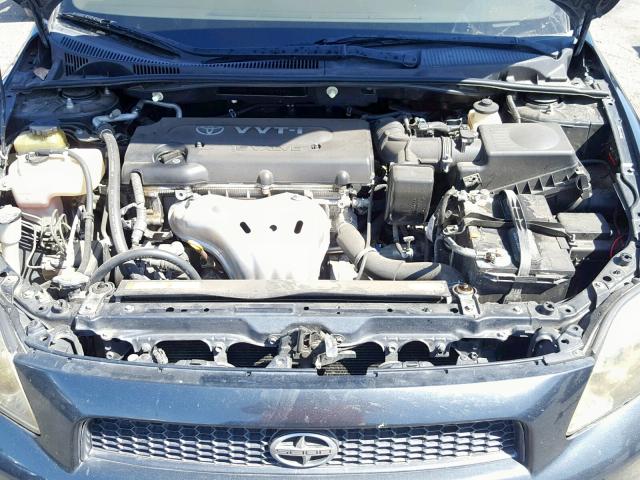 JTKDE167170219890 - 2007 TOYOTA SCION TC გრაფიტი ფოტო 7