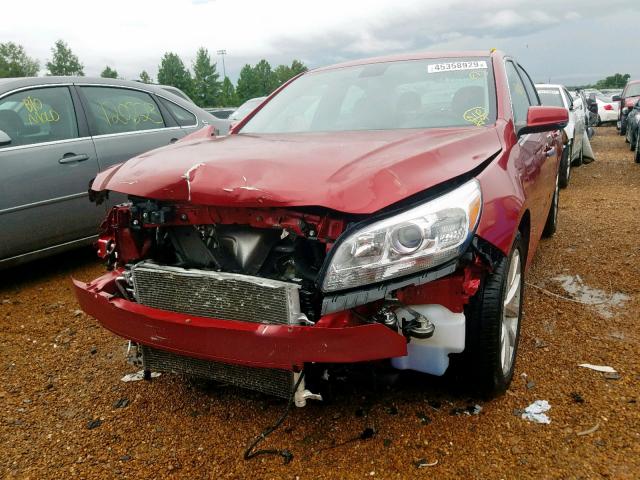 1G11H5SL0EF174889 - 2014 CHEVROLET MALIBU LTZ 勃艮第红 照片 9