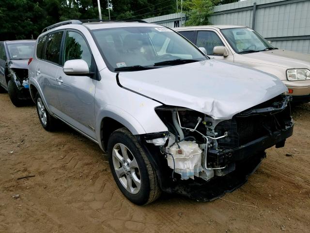 2T3DK4DV0BW045365 - 2011 TOYOTA RAV4 LIMIT SILVER photo 1