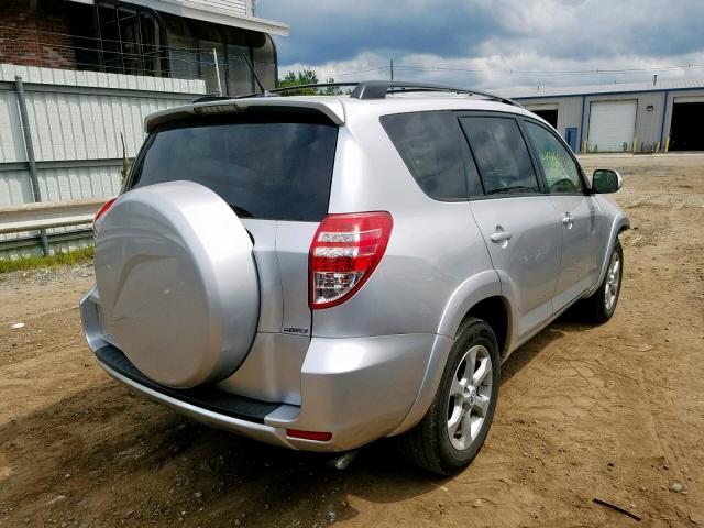 2T3DK4DV0BW045365 - 2011 TOYOTA RAV4 LIMIT SILVER photo 4