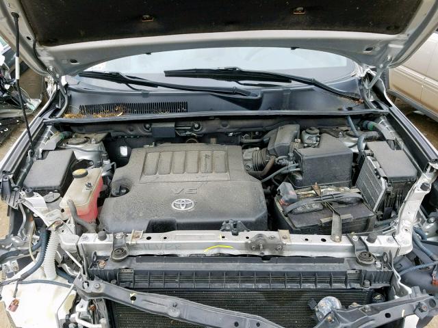 2T3DK4DV0BW045365 - 2011 TOYOTA RAV4 LIMIT SILVER photo 7