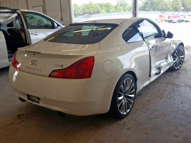 JN1CV6EK2BM214028 - 2011 INFINITI G37 BASE WHITE photo 4