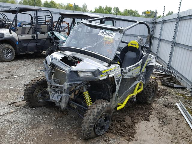 3NSVBE870JH211686 - 2018 POLARIS RZR S 900 SILVER photo 2