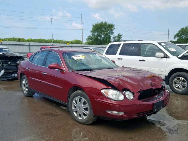 2G4WC532251322366 - 2005 BUICK LACROSSE C RED photo 1