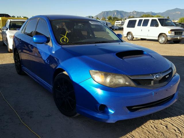 JF1GE7G67AG514719 - 2010 SUBARU IMPREZA WR BLUE photo 1