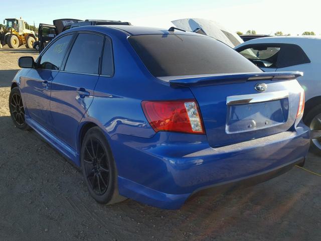 JF1GE7G67AG514719 - 2010 SUBARU IMPREZA WR BLUE photo 3