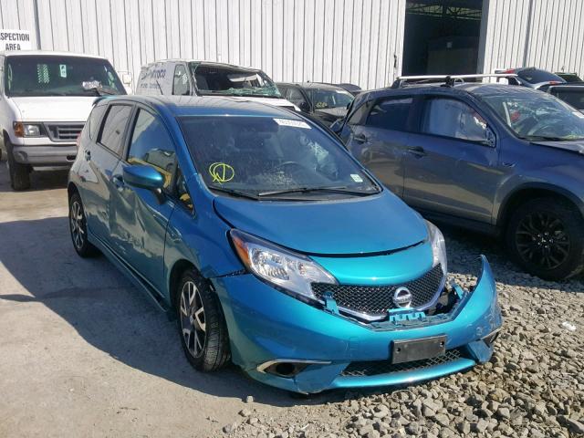 3N1CE2CP1FL387210 - 2015 NISSAN VERSA NOTE BLUE photo 1