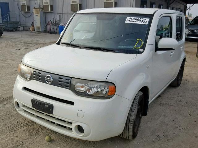 JN8AZ28R59T131062 - 2009 NISSAN CUBE BASE WHITE photo 2