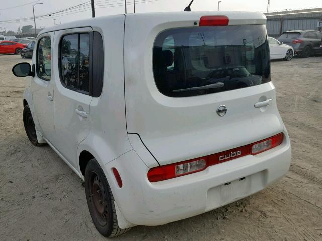 JN8AZ28R59T131062 - 2009 NISSAN CUBE BASE WHITE photo 3