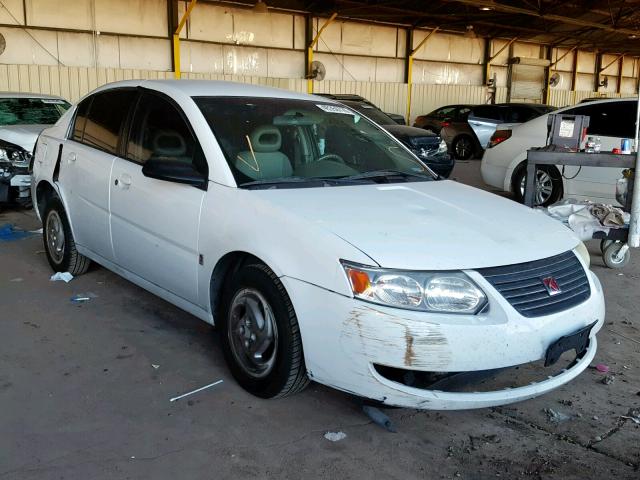 1G8AJ55F17Z108400 - 2007 SATURN ION LEVEL WHITE photo 1