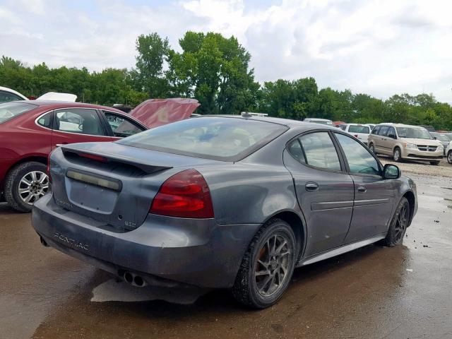 2G2WR524941244919 - 2004 PONTIAC GRAND PRIX GRAY photo 4