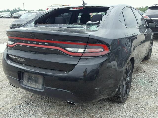 1C3CDFBB6GD701474 - 2016 DODGE DART SXT BLACK photo 4