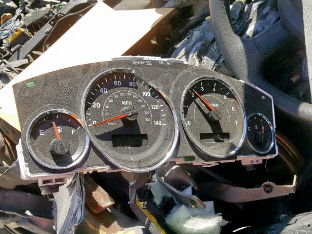 1J8HG48K18C167000 - 2008 JEEP COMMANDER 银色 照片 8