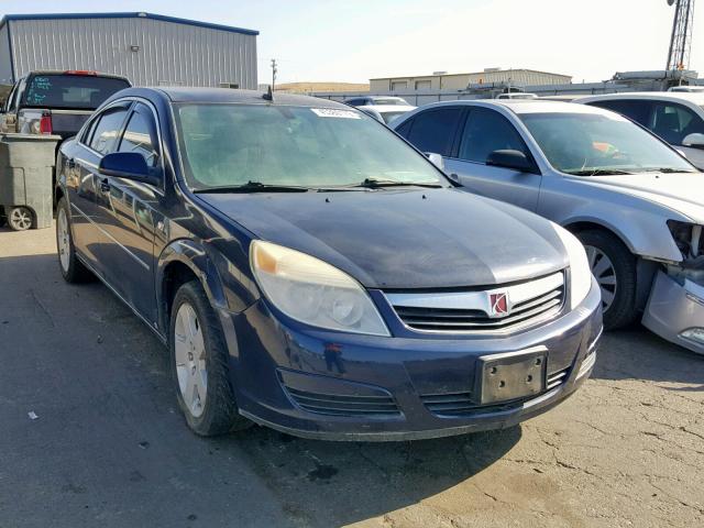 1G8ZS57B68F156102 - 2008 SATURN AURA XE BLUE photo 1