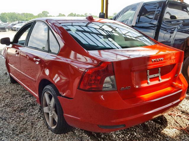 YV1MS382982364091 - 2008 VOLVO S40 2.4I RED photo 3