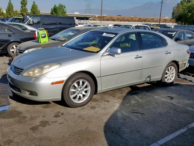 JTHBF30G936013139 - 2003 LEXUS ES 300 SILVER photo 2