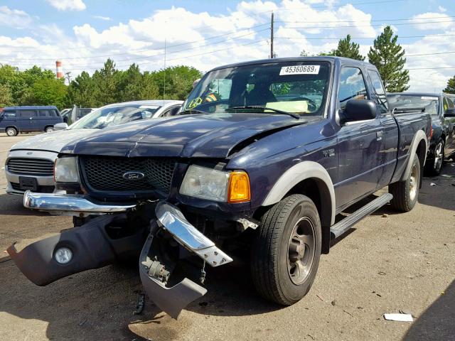 1FTZR15E33PA62172 - 2003 FORD RANGER SUP BLUE photo 2