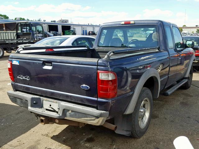 1FTZR15E33PA62172 - 2003 FORD RANGER SUP BLUE photo 4