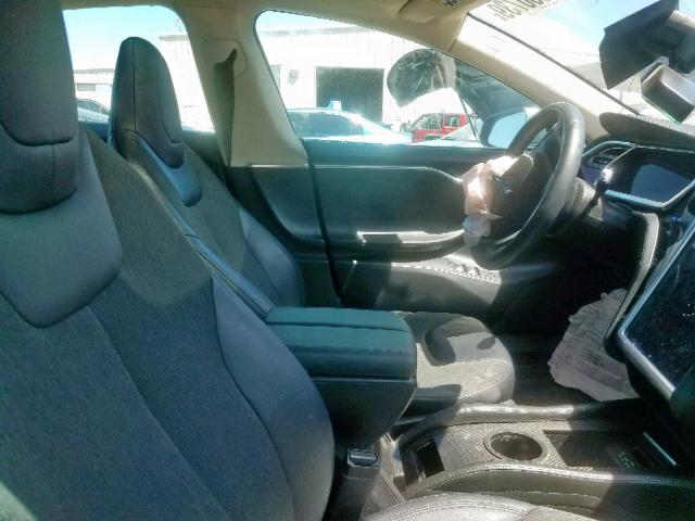 5YJSA1DN9DFP20552 - 2013 TESLA MODEL S رمادي صورة 5