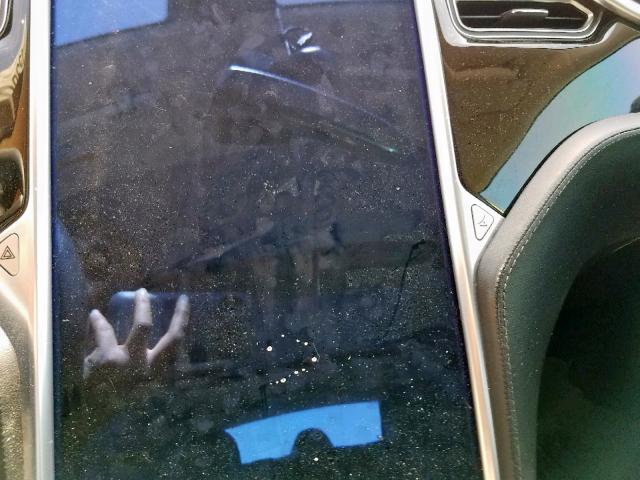 5YJSA1DN9DFP20552 - 2013 TESLA MODEL S رمادي صورة 8