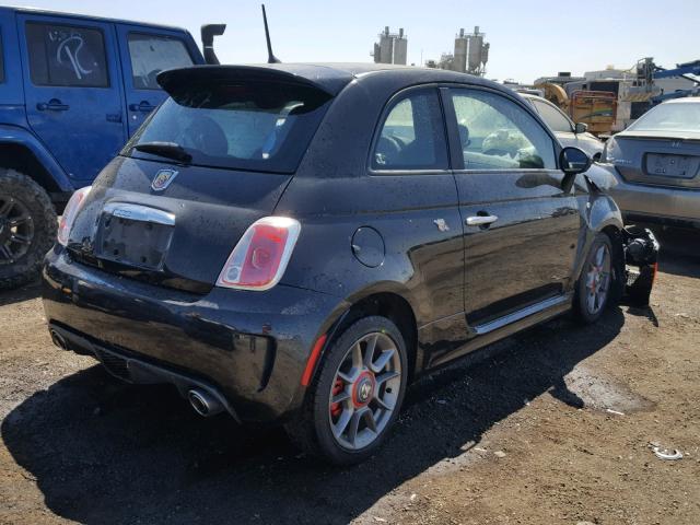 3C3CFFFH0DT554552 - 2013 FIAT 500 ABARTH CHARCOAL photo 4