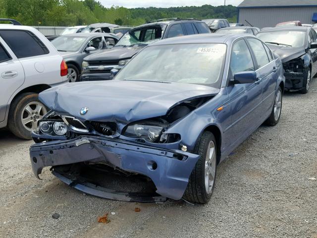 WBAEW53485PN37985 - 2005 BMW 330 XI BLUE photo 2