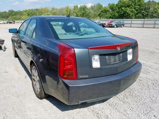 1G6DP577370161341 - 2007 CADILLAC CTS HI FEA GRAY photo 3