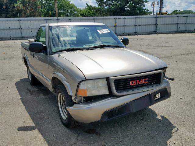 1GTCS14H538227378 - 2003 GMC SONOMA BEIGE photo 1