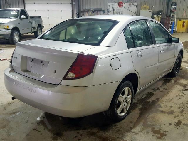 1G8AJ55F76Z152027 - 2006 SATURN ION LEVEL GRAY photo 4