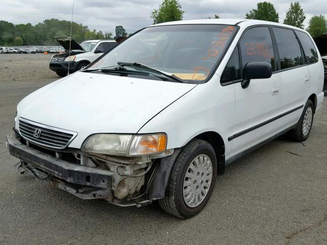 JHMRA1869SC031766 - 1995 HONDA ODYSSEY LX WHITE photo 2