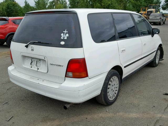 JHMRA1869SC031766 - 1995 HONDA ODYSSEY LX WHITE photo 4