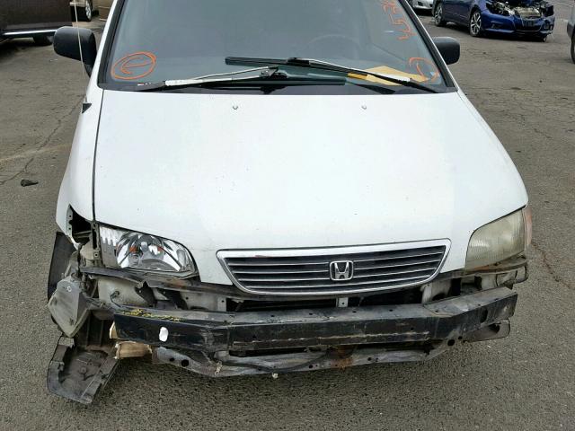 JHMRA1869SC031766 - 1995 HONDA ODYSSEY LX WHITE photo 9