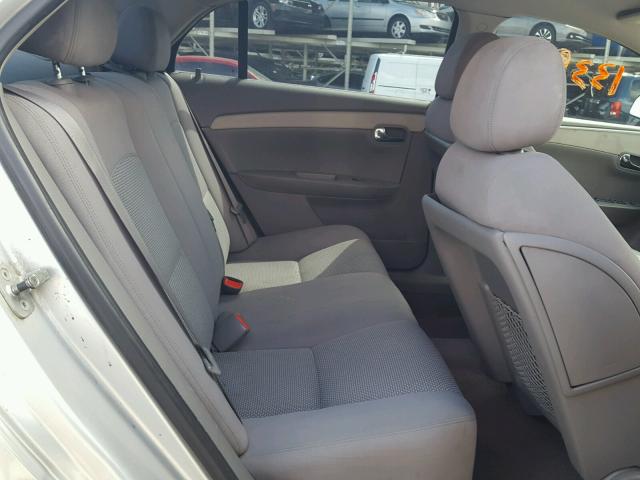 1G1ZG57K894235512 - 2009 CHEVROLET MALIBU LS 银色 照片 6