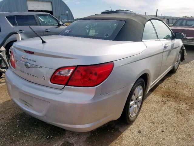 1C3LC45B69N517331 - 2009 CHRYSLER SEBRING LX SILVER photo 4