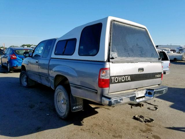 JT4UN22D8V0045953 - 1997 TOYOTA T100 XTRAC GRAY photo 3